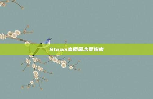 Steam高质量恋爱指南