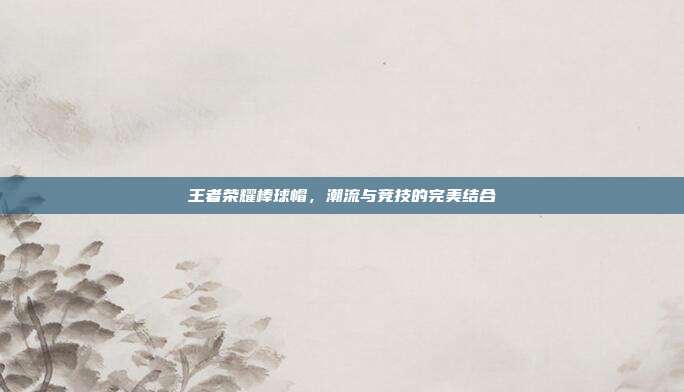 王者荣耀棒球帽,潮流与竞技的完美结合