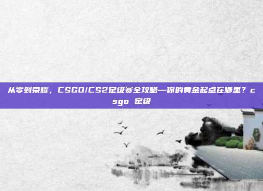 从零到荣耀,CSGO/CS2定级赛全攻略—你的黄金起点在哪里?csgo 定级