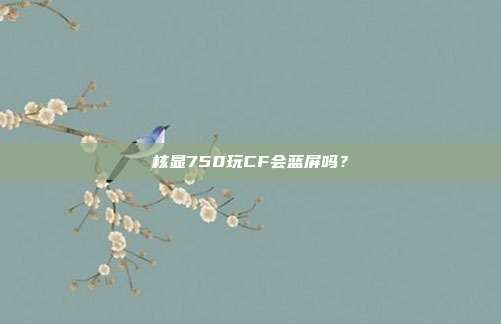 核显750玩CF会蓝屏吗？