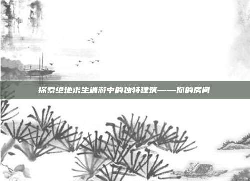 探索绝地求生端游中的独特建筑——你的房间