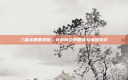 三国杀香香视频，穿越时空的智谋与情感交织