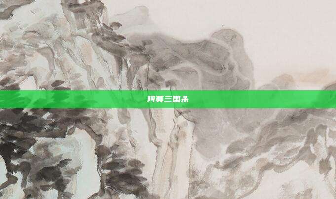 阿莫三国杀