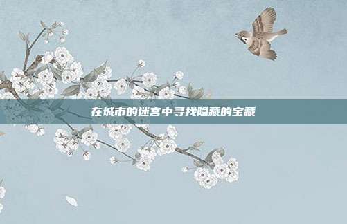在城市的迷宫中寻找隐藏的宝藏