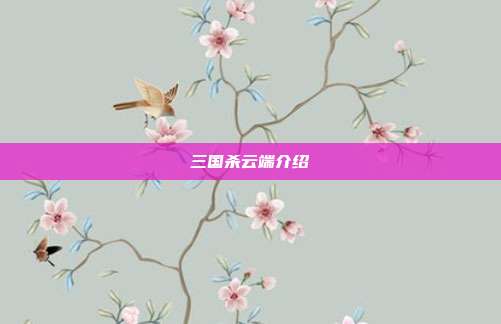 三国杀云端介绍