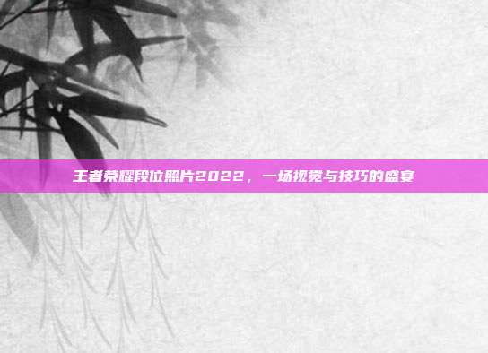 王者荣耀段位照片2022,一场视觉与技巧的盛宴