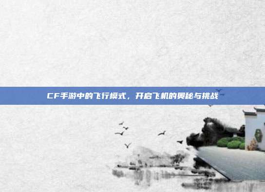 CF手游中的飞行模式,开启飞机的奥秘与挑战