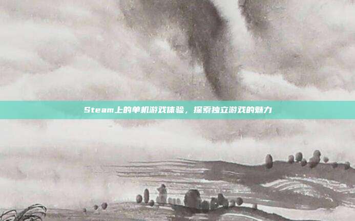 Steam上的单机游戏体验,探索独立游戏的魅力