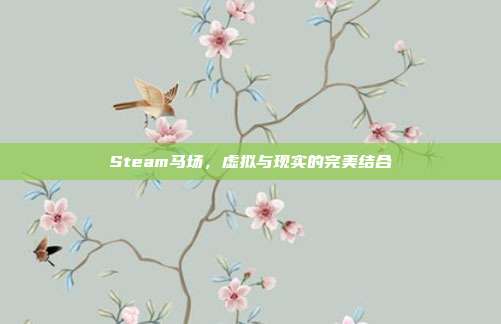 Steam马场，虚拟与现实的完美结合