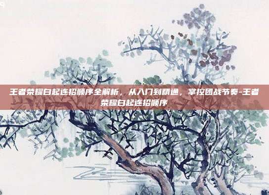 王者荣耀白起连招顺序全解析,从入门到精通,掌控团战节奏-王者荣耀白起连招顺序