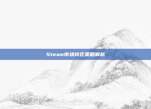 Steam市场转区策略解析