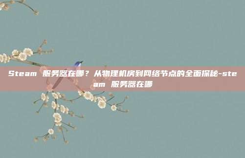 Steam 服务器在哪?从物理机房到网络节点的全面探秘-steam 服务器在哪