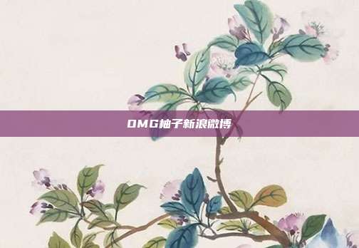 OMG柚子新浪微博