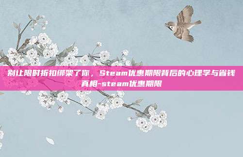 别让限时折扣绑架了你,Steam优惠期限背后的心理学与省钱真相-steam优惠期限