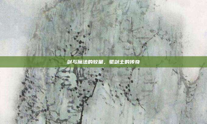 剑与魔法的较量,驱剑士的传奇