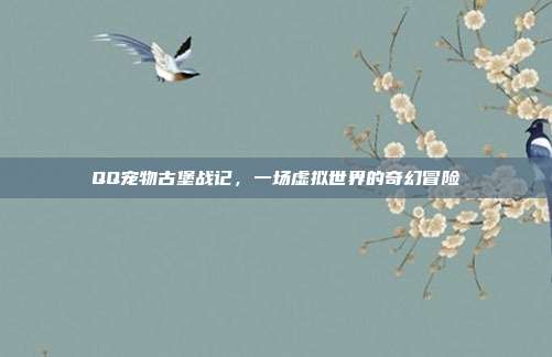 QQ宠物古堡战记,一场虚拟世界的奇幻冒险