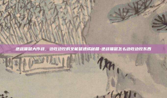 逆战猫鼠大作战，边吃边挖的全能鼠速成秘籍-逆战猫鼠怎么边吃边挖东西