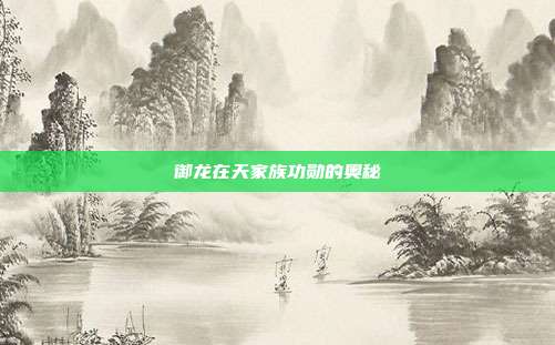 御龙在天家族功勋的奥秘