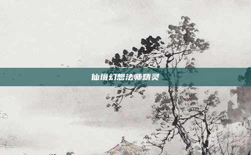 仙境幻想法师精灵