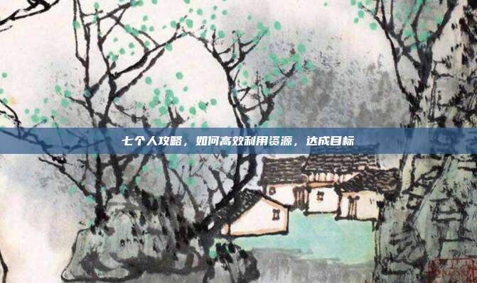 七个人攻略，如何高效利用资源，达成目标