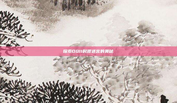 探索DQ11时渡迷宫的奥秘