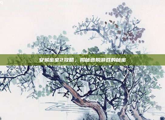 安城密室2攻略,揭秘逃脱游戏的秘密