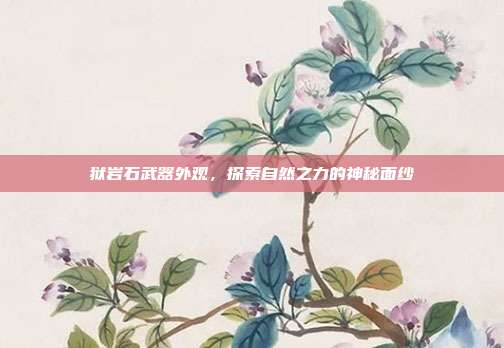 狱岩石武器外观,探索自然之力的神秘面纱