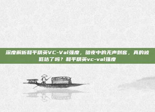 深度解析和平精英VC-Val强度，暗夜中的无声刺客，真的被低估了吗？和平精英vc-val强度