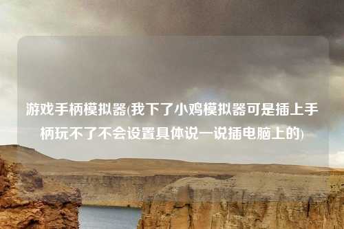 游戏手柄模拟器(我下了小鸡模拟器可是插上手柄玩不了不会设置具体说一说插电脑上的)