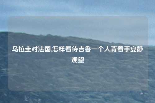 乌拉圭对法国,怎样看待吉鲁一个人背着手安静观望