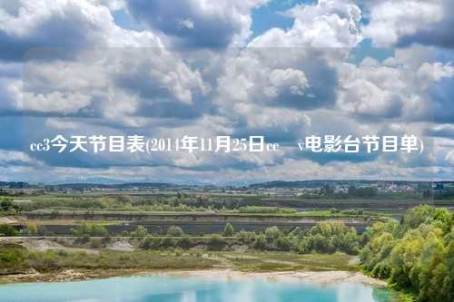 cc3今天节目表(2014年11月25日cc丅v电影台节目单)