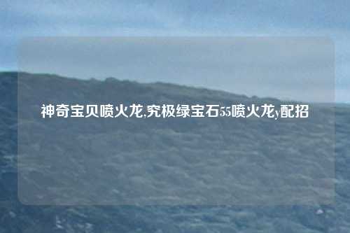神奇宝贝喷火龙,究极绿宝石55喷火龙y配招