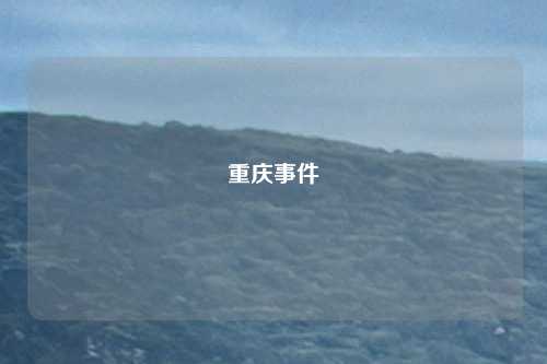 重庆事件