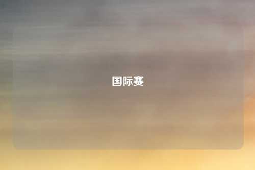 国际赛