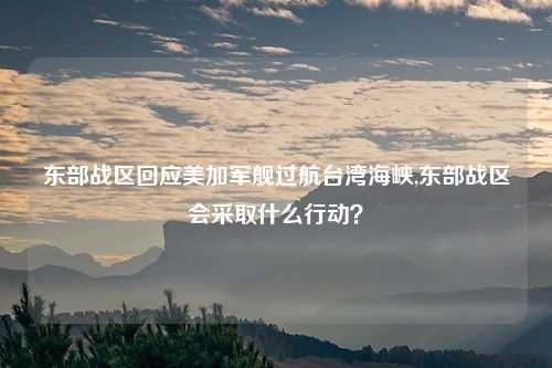 东部战区回应美加军舰过航台湾海峡,东部战区会采取什么行动？