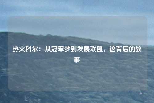 热火科尔：从冠军梦到发展联盟，这背后的故事