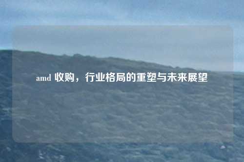 amd 收购，行业格局的重塑与未来展望