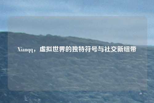 Xianqq，虚拟世界的独特符号与社交新纽带