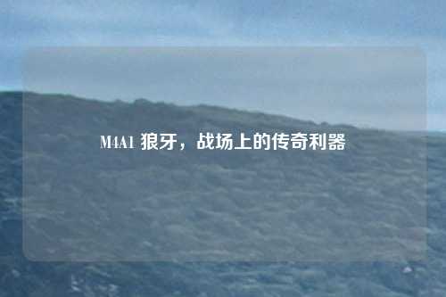 M4A1 狼牙,战场上的传奇利器