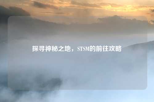 探寻神秘之地，STSM的前往攻略