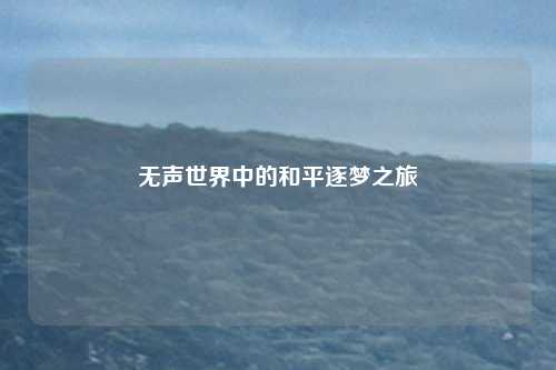无声世界中的和平逐梦之旅