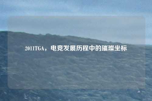 2011TGA，电竞发展历程中的璀璨坐标