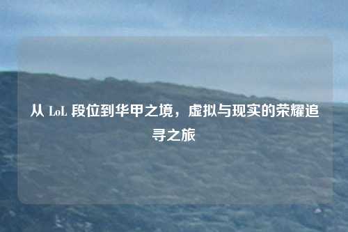 从 LoL 段位到华甲之境，虚拟与现实的荣耀追寻之旅