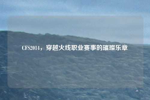 CFS2014，穿越火线职业赛事的璀璨乐章