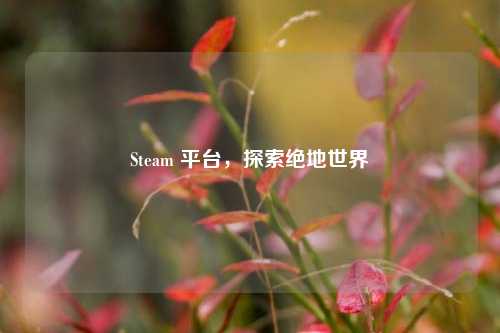 Steam 平台，探索绝地世界