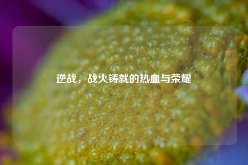 逆战,战火铸就的热血与荣耀