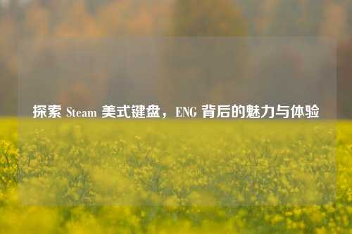 探索 Steam 美式键盘,ENG 背后的魅力与体验